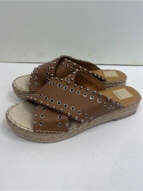 Dolce Vita Iva studded espadrilles crisscross sandals